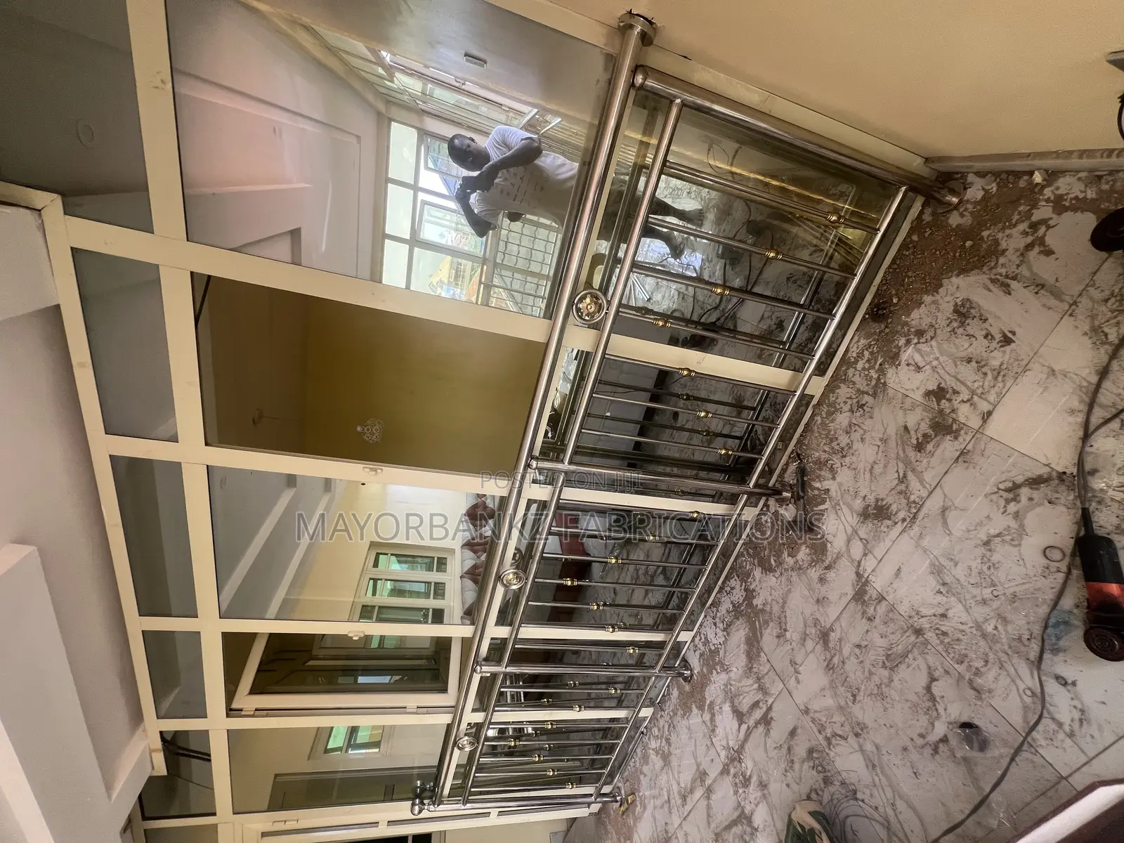 Balcony Railings With Stainless Fabrication