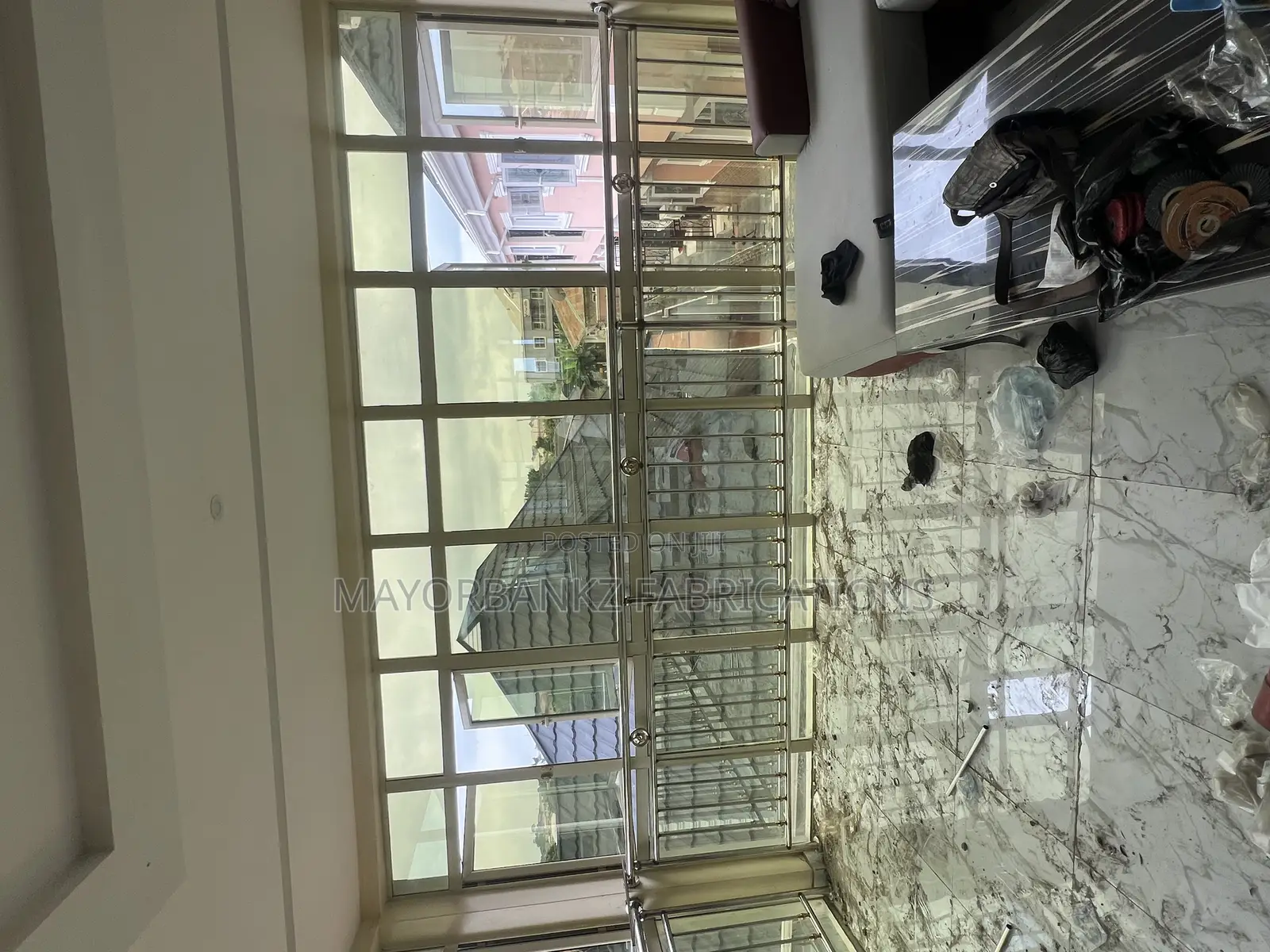 Balcony Railings With Stainless Fabrication
