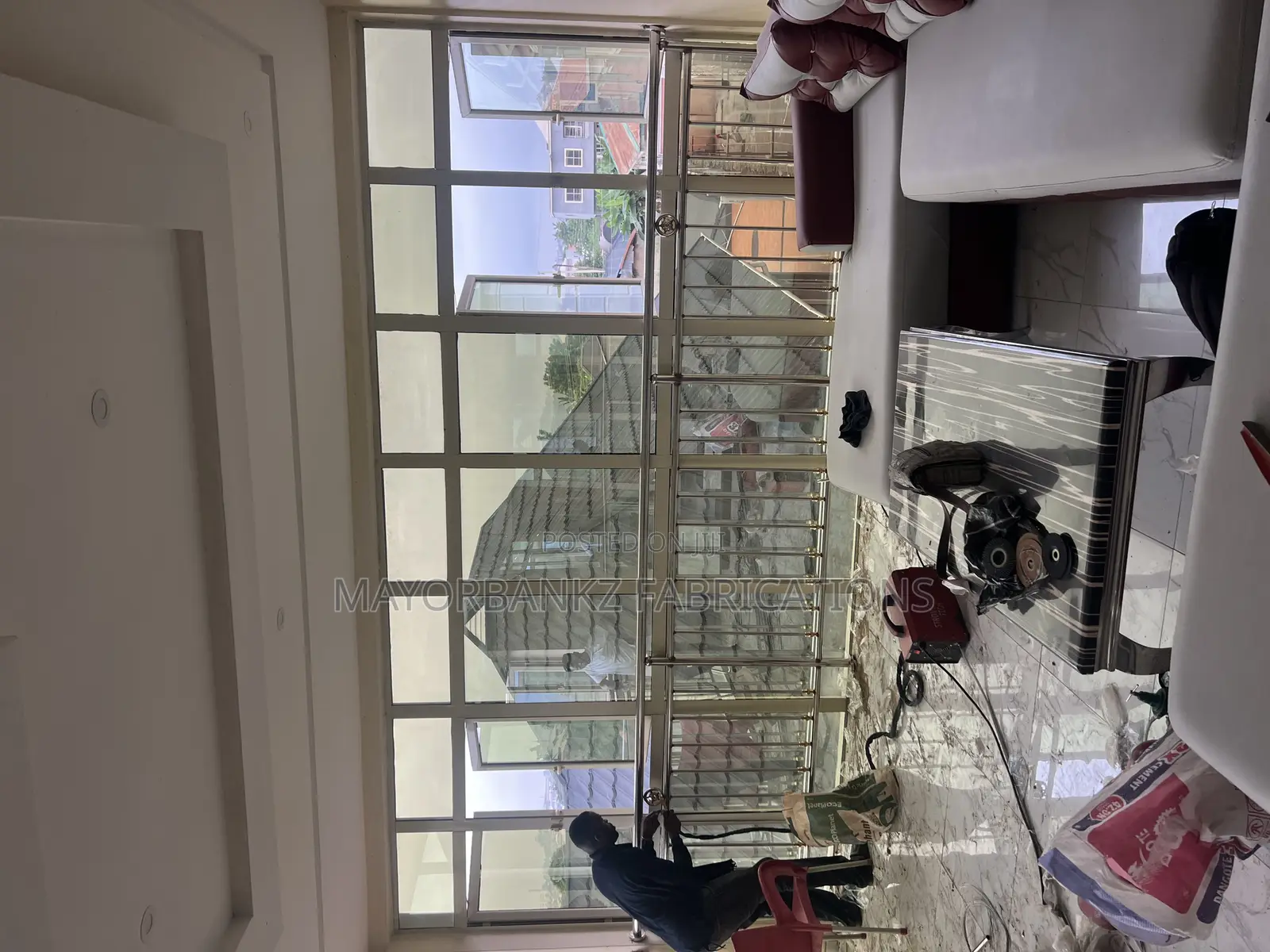 Balcony Railings With Stainless Fabrication