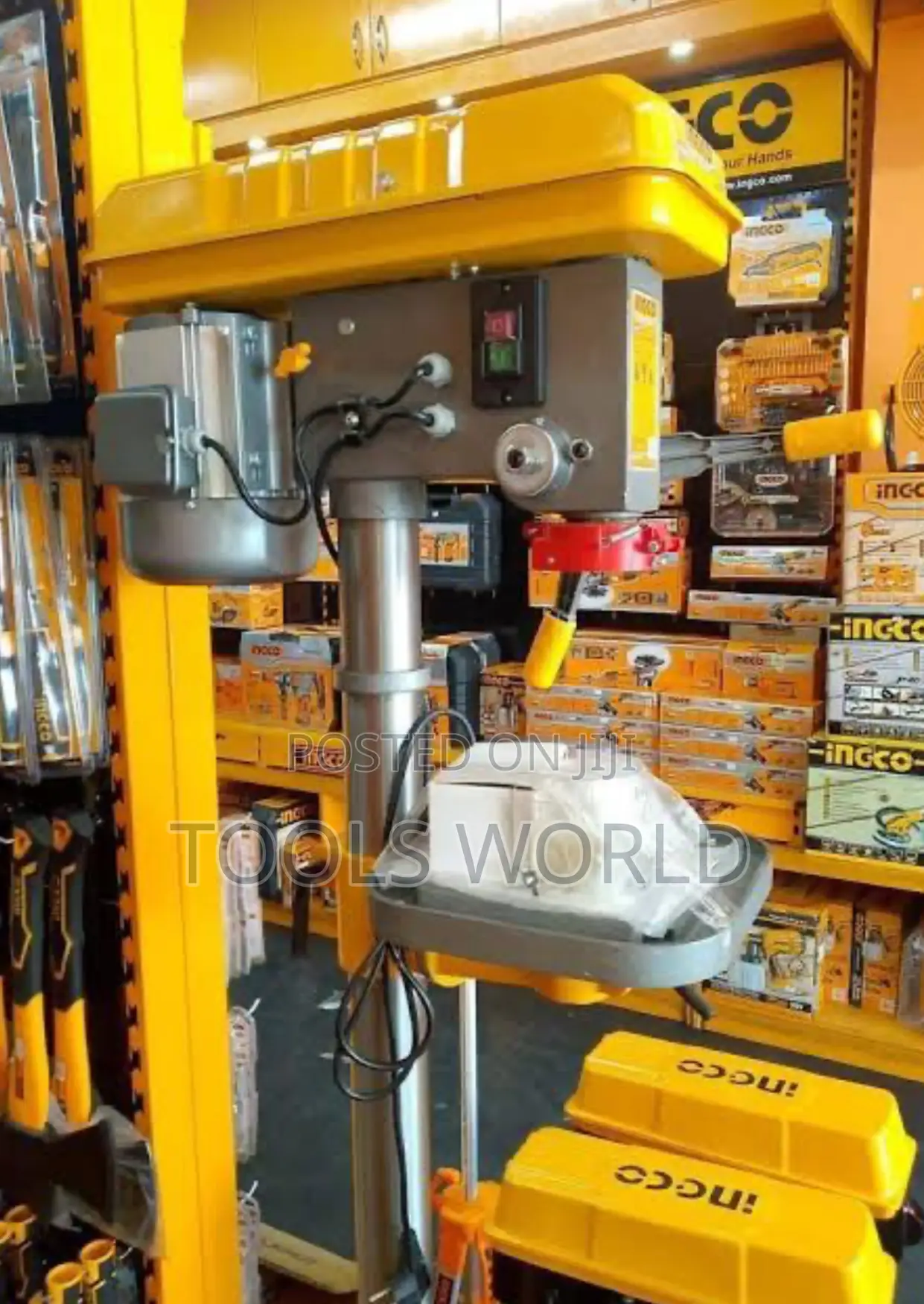 Heavy-Duty Bench Drill Press 1500w | Adjustable Table Vice