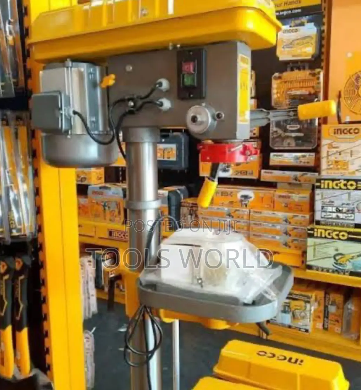 Heavy-Duty Bench Drill Press 1500w | Adjustable Table Vice