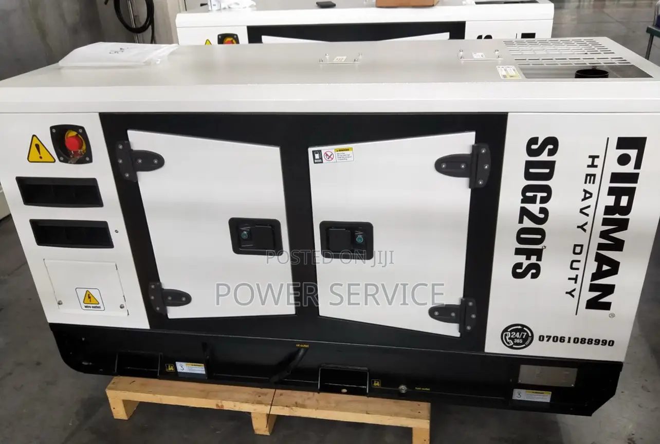 Super Silent Firman Sdg20fs Heavy-Duty Generator