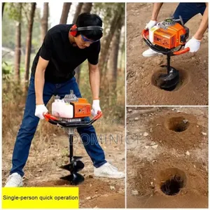 Earth Auger Machine Use For Making Hole
