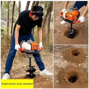 Earth Auger Machine Use For Making Hole