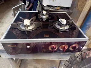 Automatic 3 Burner Table Top Gas Cooker