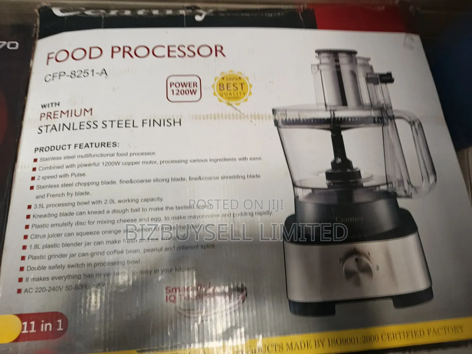 Century 11 in 1 Food Processor.