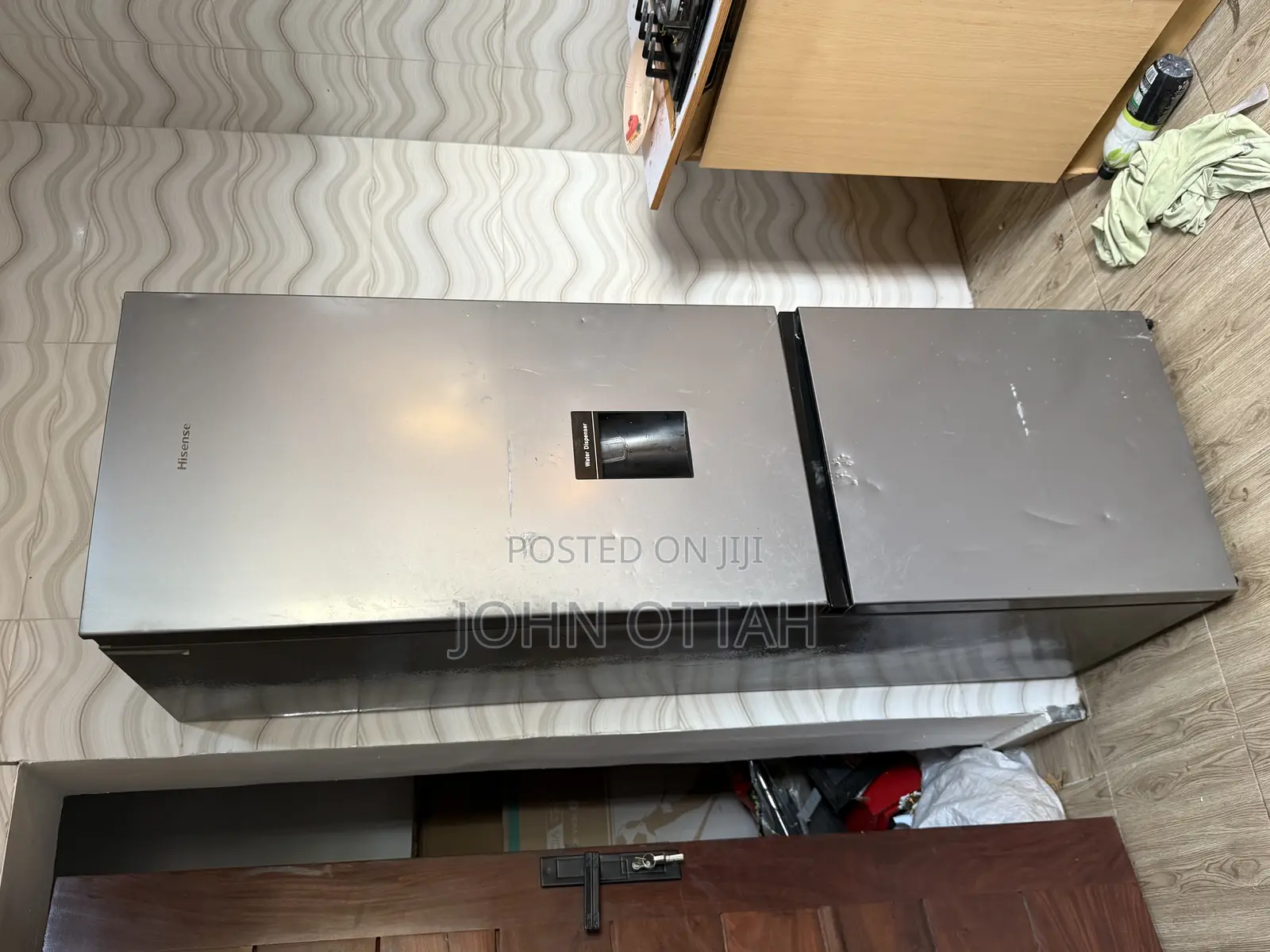 Hisense Refrigerator Rd-35dcb With Water Dispen Double Door