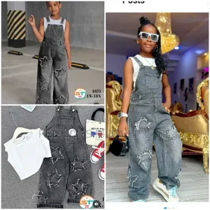 Children Teenagers Loxirious Romper Jean and Top