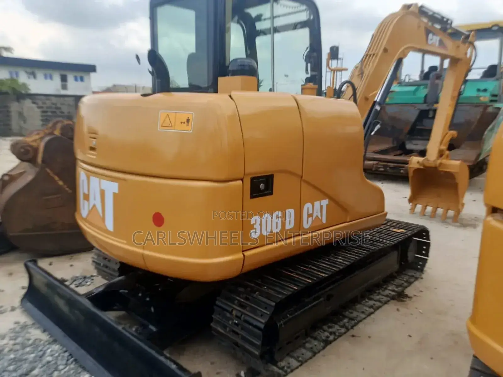 306 D Foreign Used Caterpiller Mini Excavator.