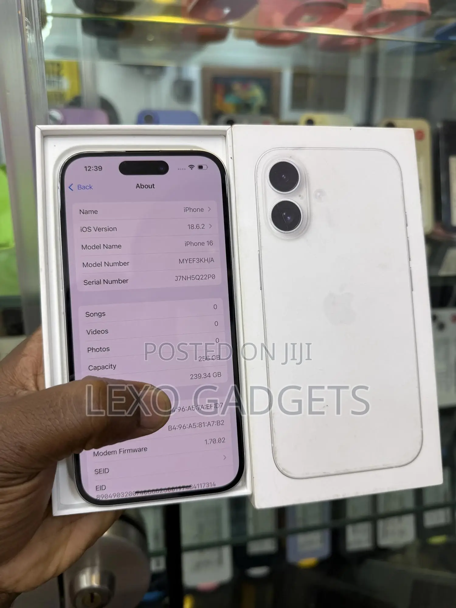 Apple iPhone 16 256 GB White