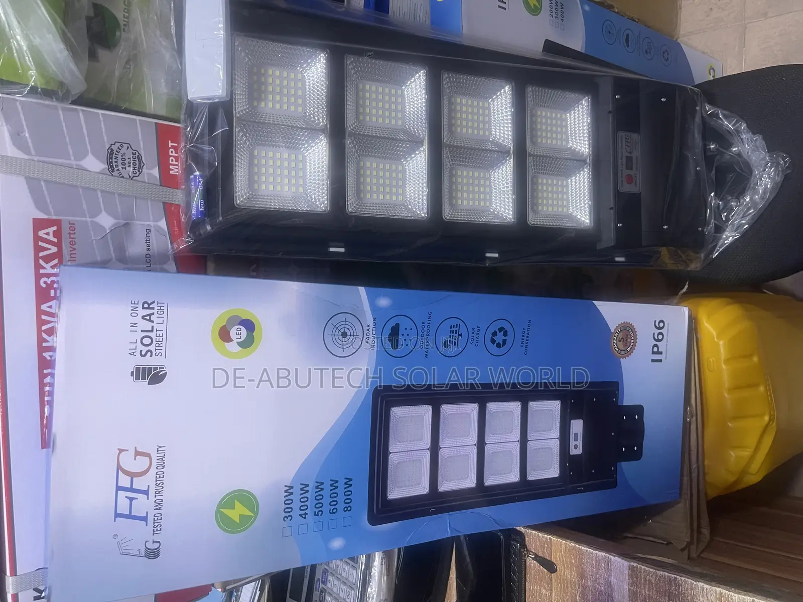 800w Solar Street Light 8 Eyes
