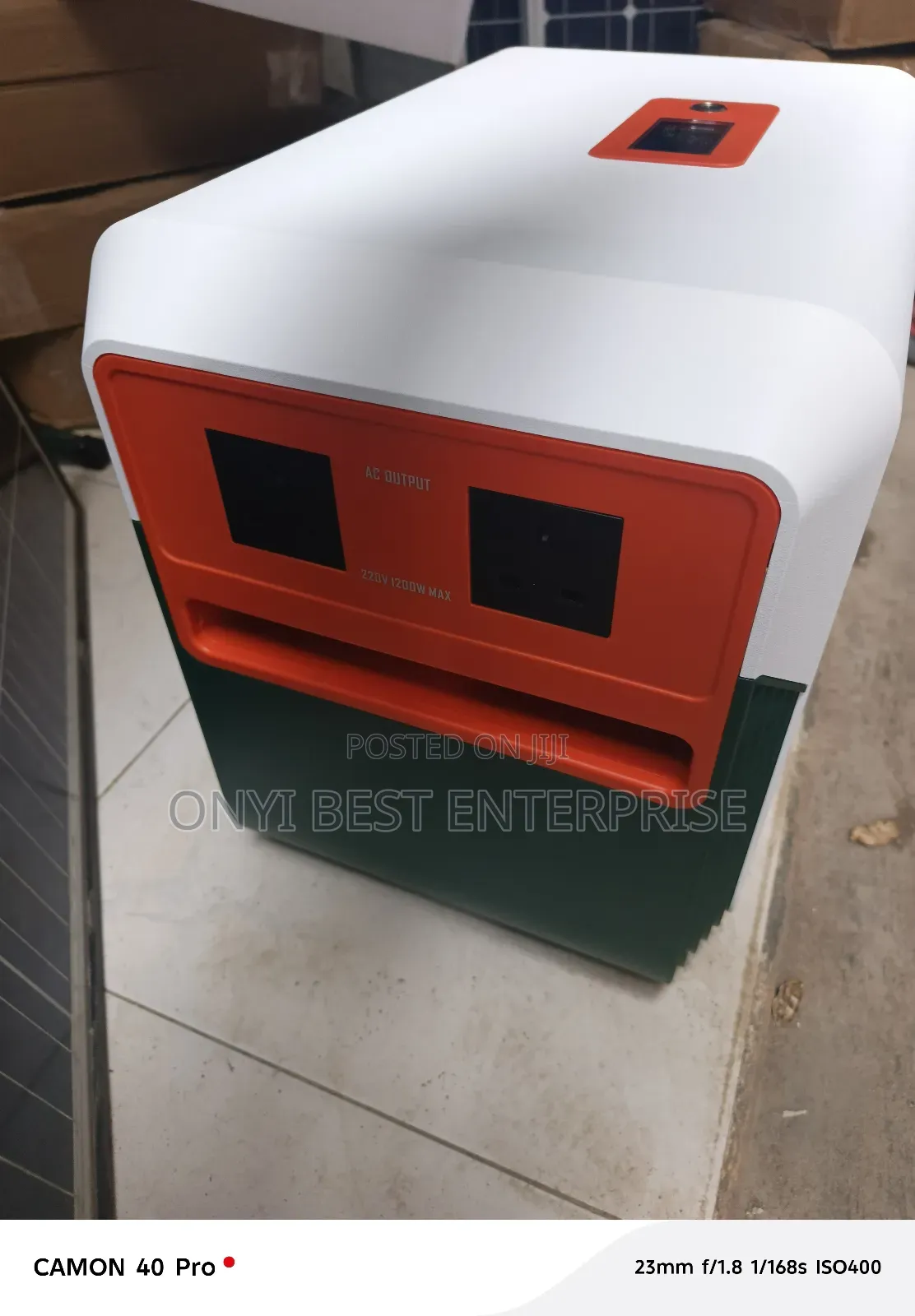 Cola Solar Power Generator 3.6kwh