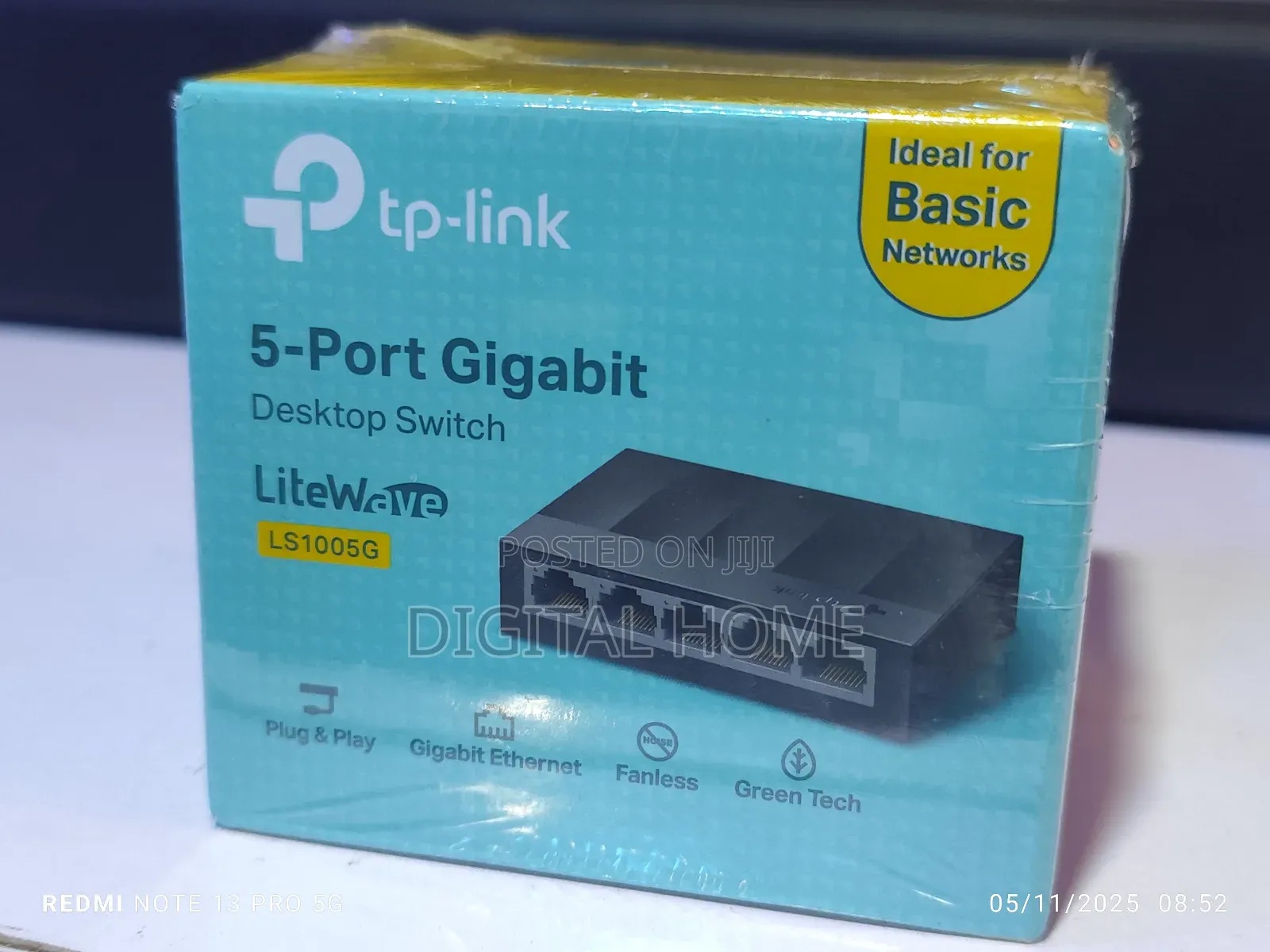 Tplink 5 Port Gigabit Switch
