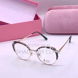 Bvlgari Eyeglasses - Authentic, Gold Frame With Accents - New in Box!