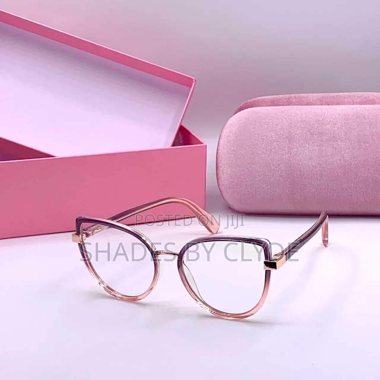 Authentic Black Gold Bvlgari Eyeglasses - New With Case Box!