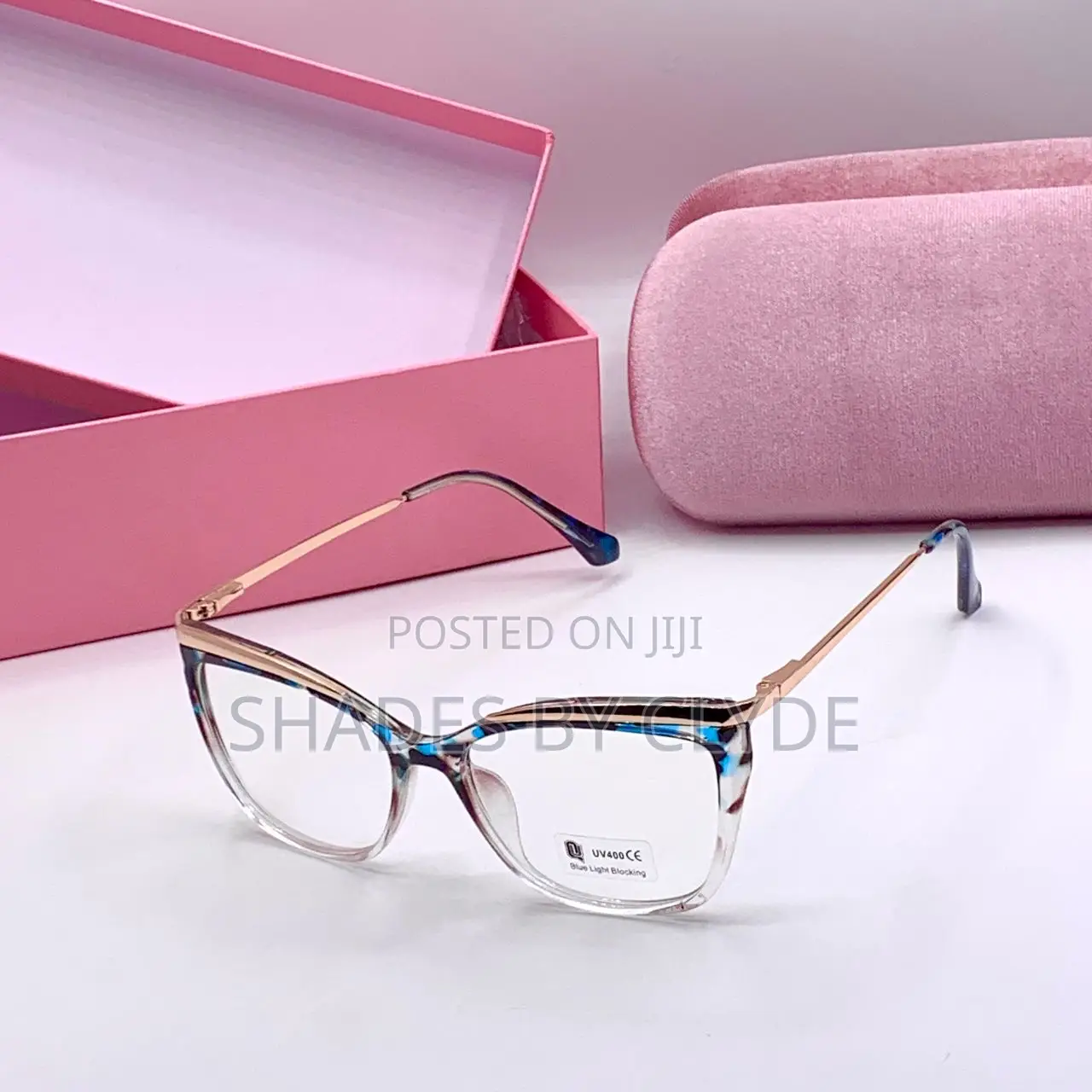 Authentic Black Gold Bvlgari Eyeglasses - New With Case Box!