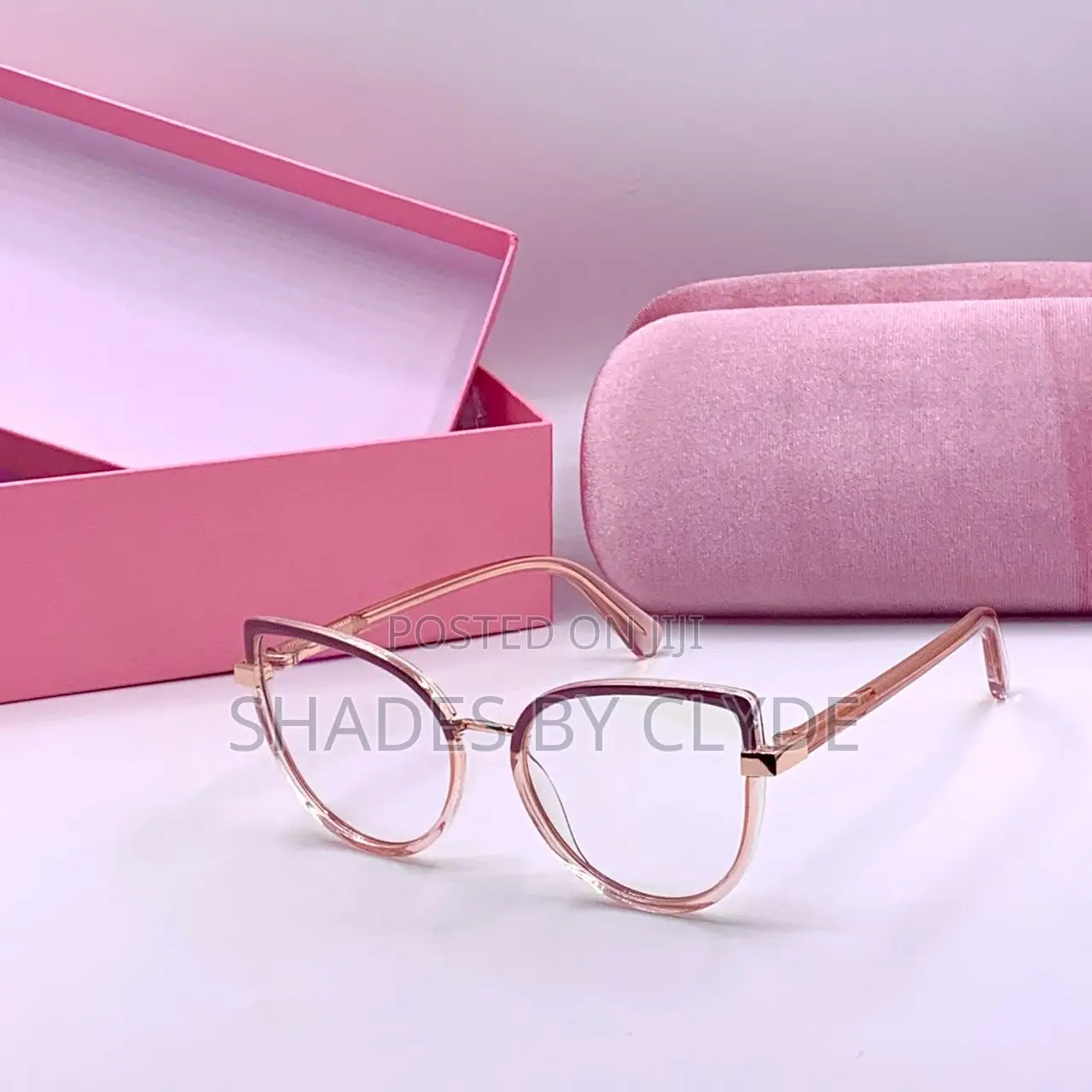 Authentic Black Gold Bvlgari Eyeglasses - New With Case Box!