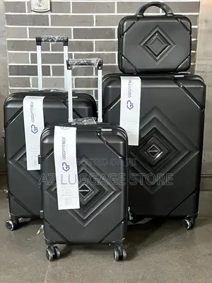 Set of 4 Rubber Luggage Box
