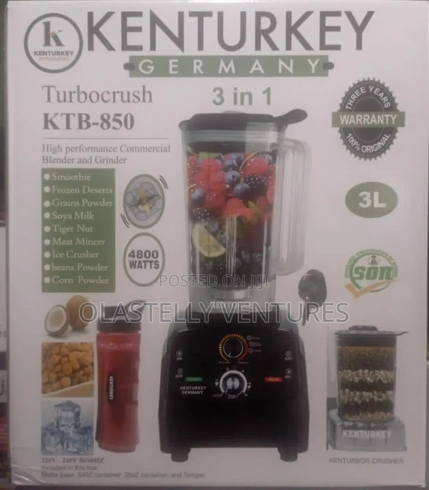 Ken Turkey Germany Blender Chi