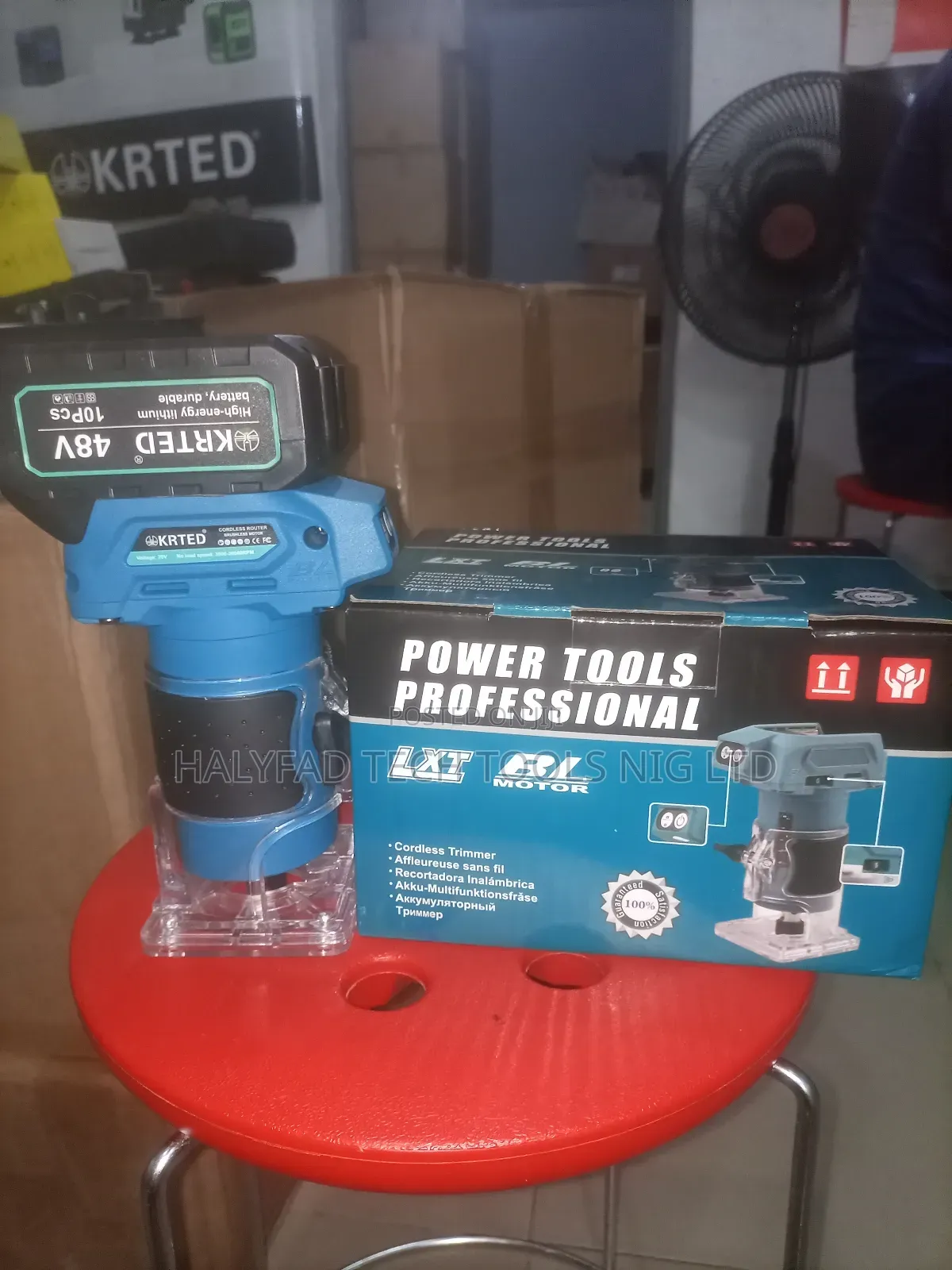 Cordless Trimmer/Router Machine