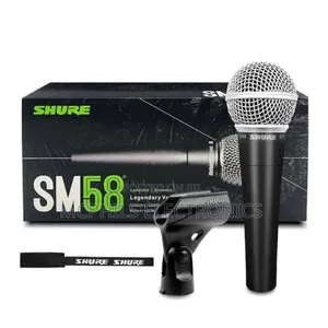 Original Shure Sm58 Cord Mic