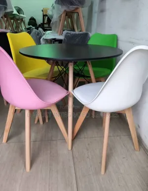 4 Seater Multi Color Set Chairs