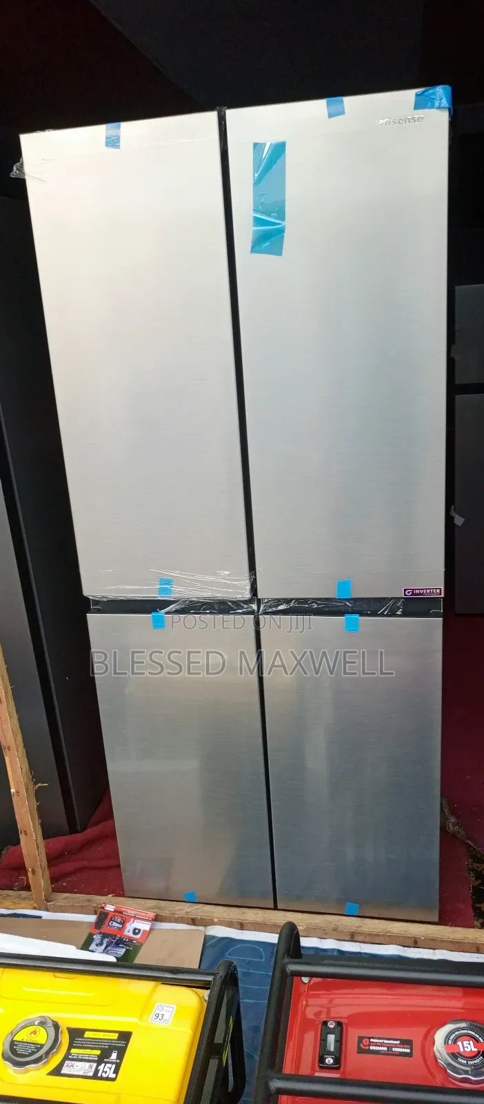 (Ref 54ws) Hisense Refrigerator 4 Doors