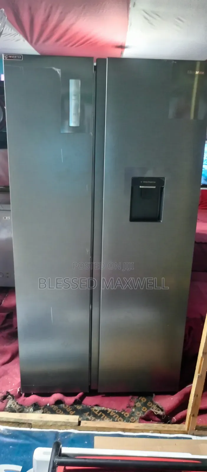 Side by Side Hisense Refrigerator