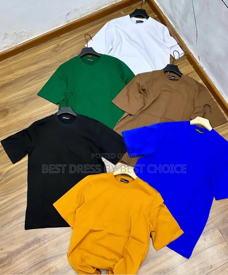 Quality Branded Thick Plain Tees
