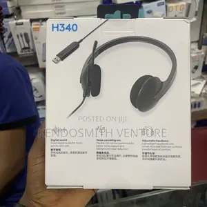 Logitech H340 Wired Usb Headset With Microphone
