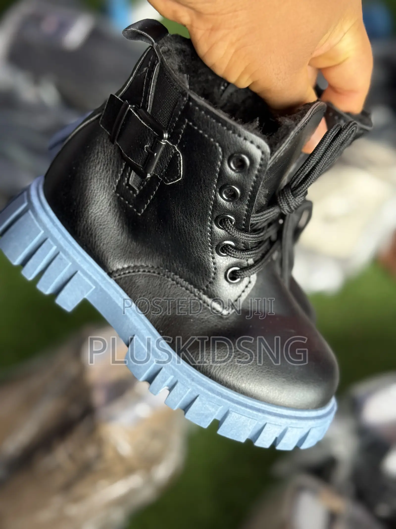 Kids Solid Boot (Size 28 )