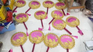 Aso Ebi Ladies Fan