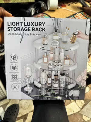 3 Tiers Corner Storage Organizer for Bathroom Kitchen Office