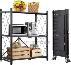 3-Tier Foldable Storage Shelf.