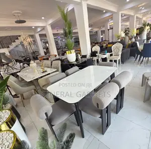 Standard Luxury Marble Dining Set by 6