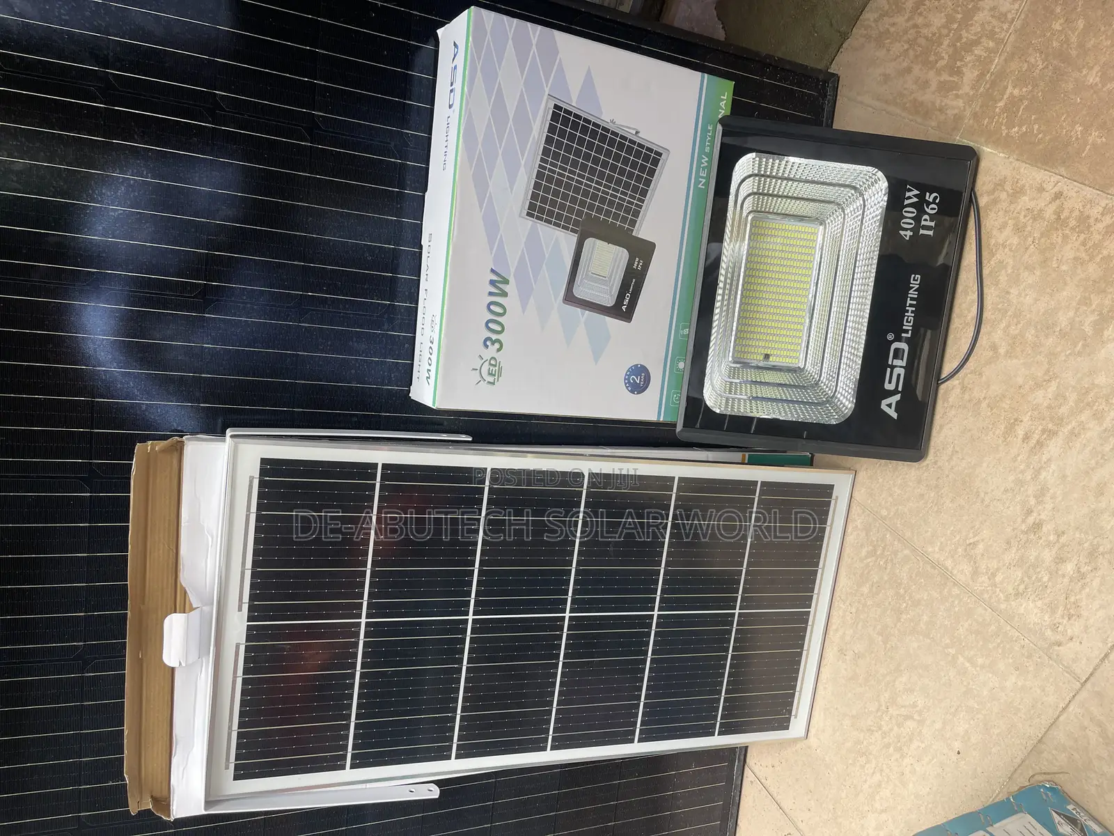 400w Solar Flood Light