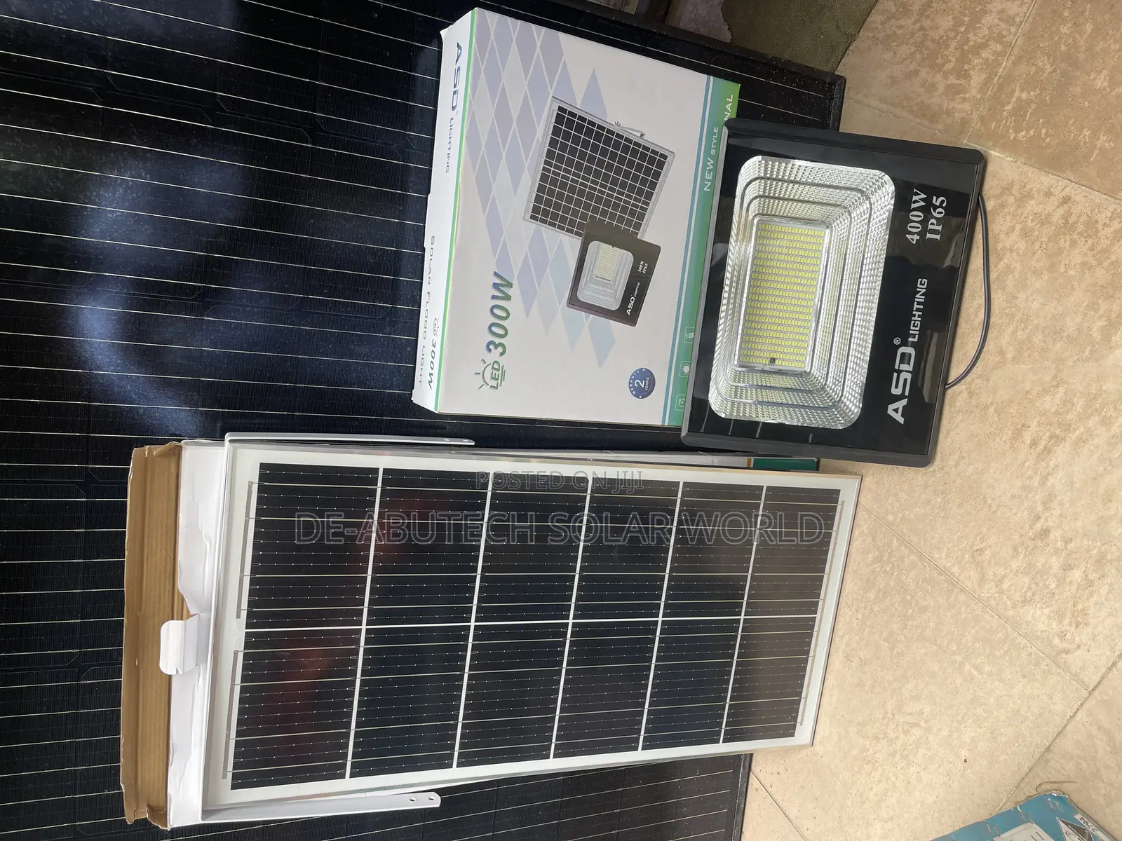 400w Solar Flood Light