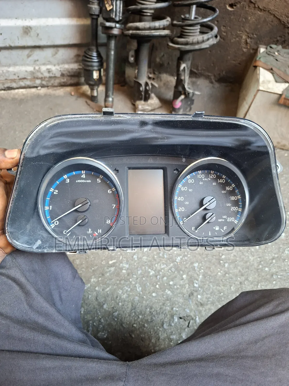 Speed Clock Rav4 2014