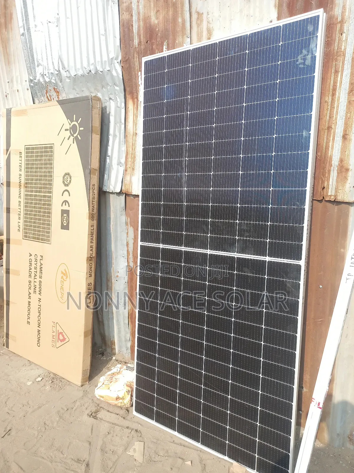 Jd 600watts 156 Cells Half Cut Solar Panel