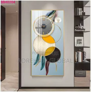 Framed Acrylic Wall Clock Big Size