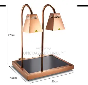 Luxury Food Heating Lamp Double