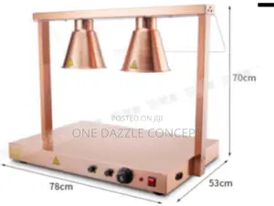 Commercial Food Heating Lamp Double