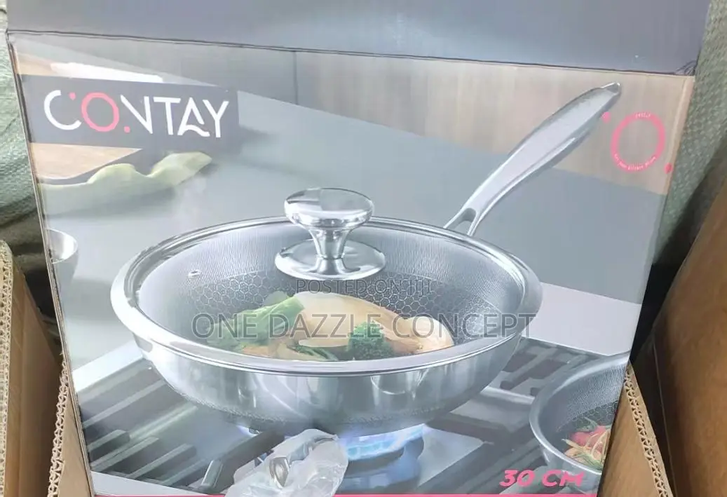 30cm Contay Stainless Wok