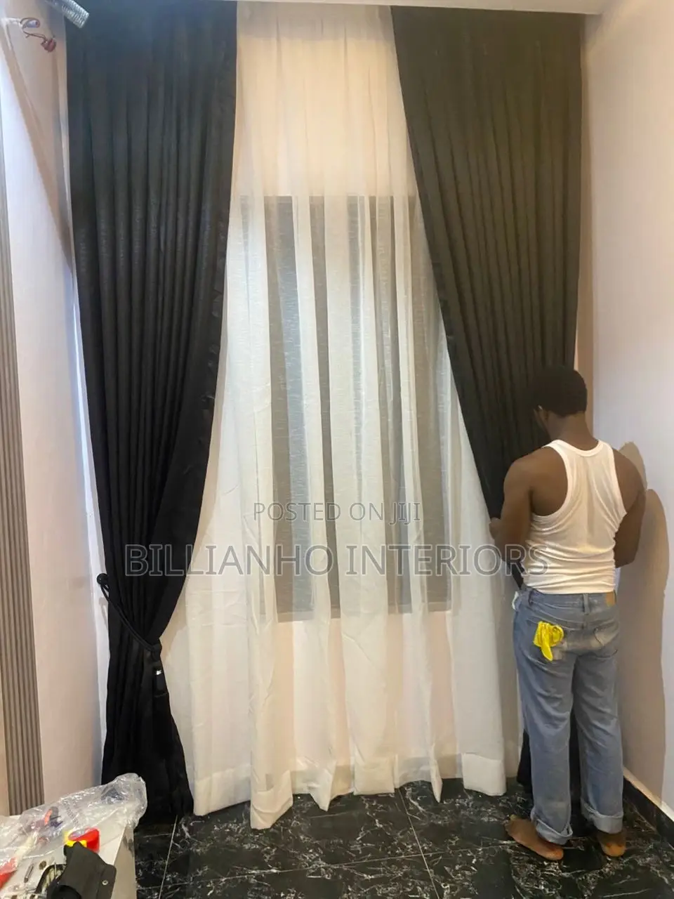 Black Quality Turkish Curtains