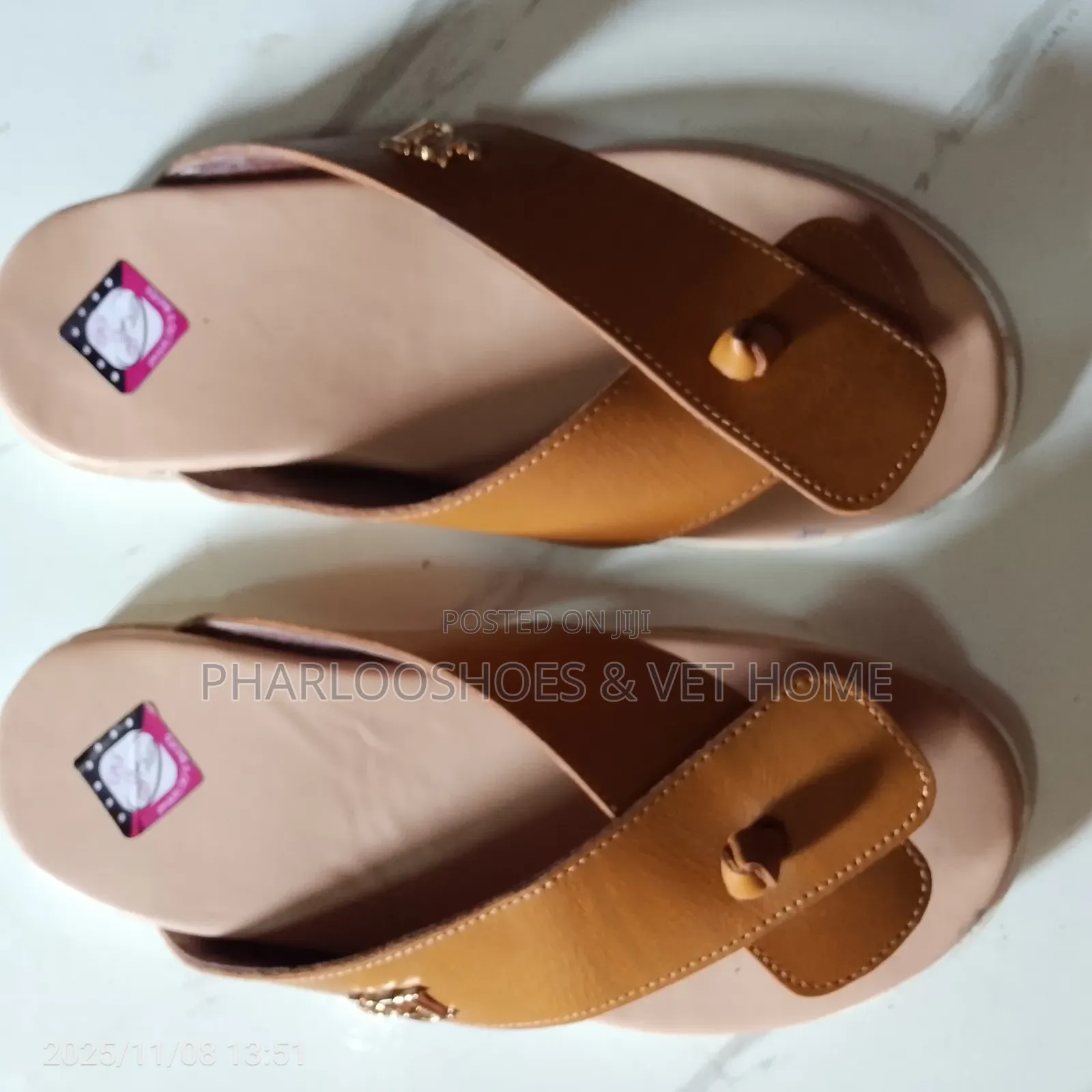 Men Brown Slippers