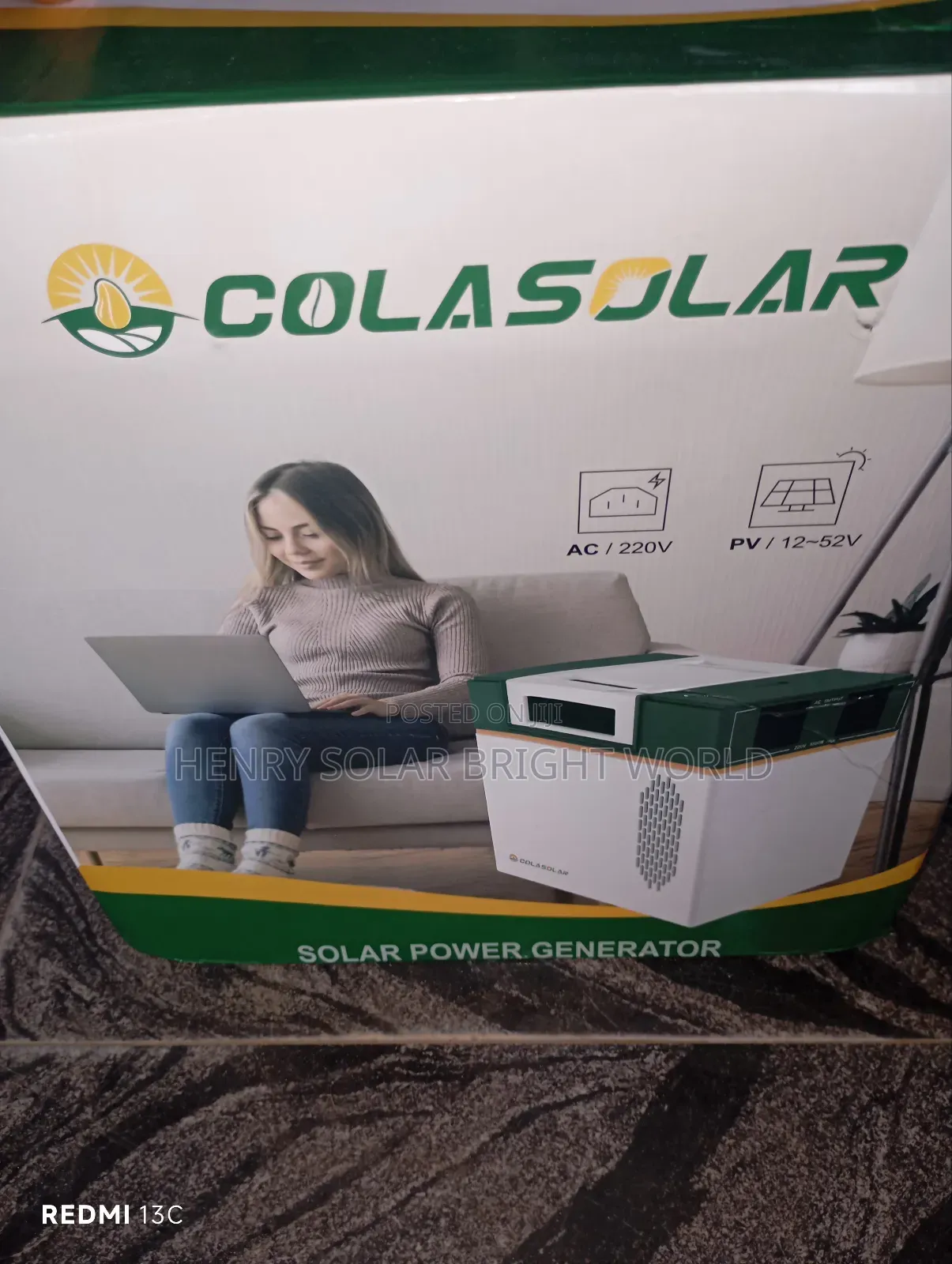 Cola 2kwh Solar Generator