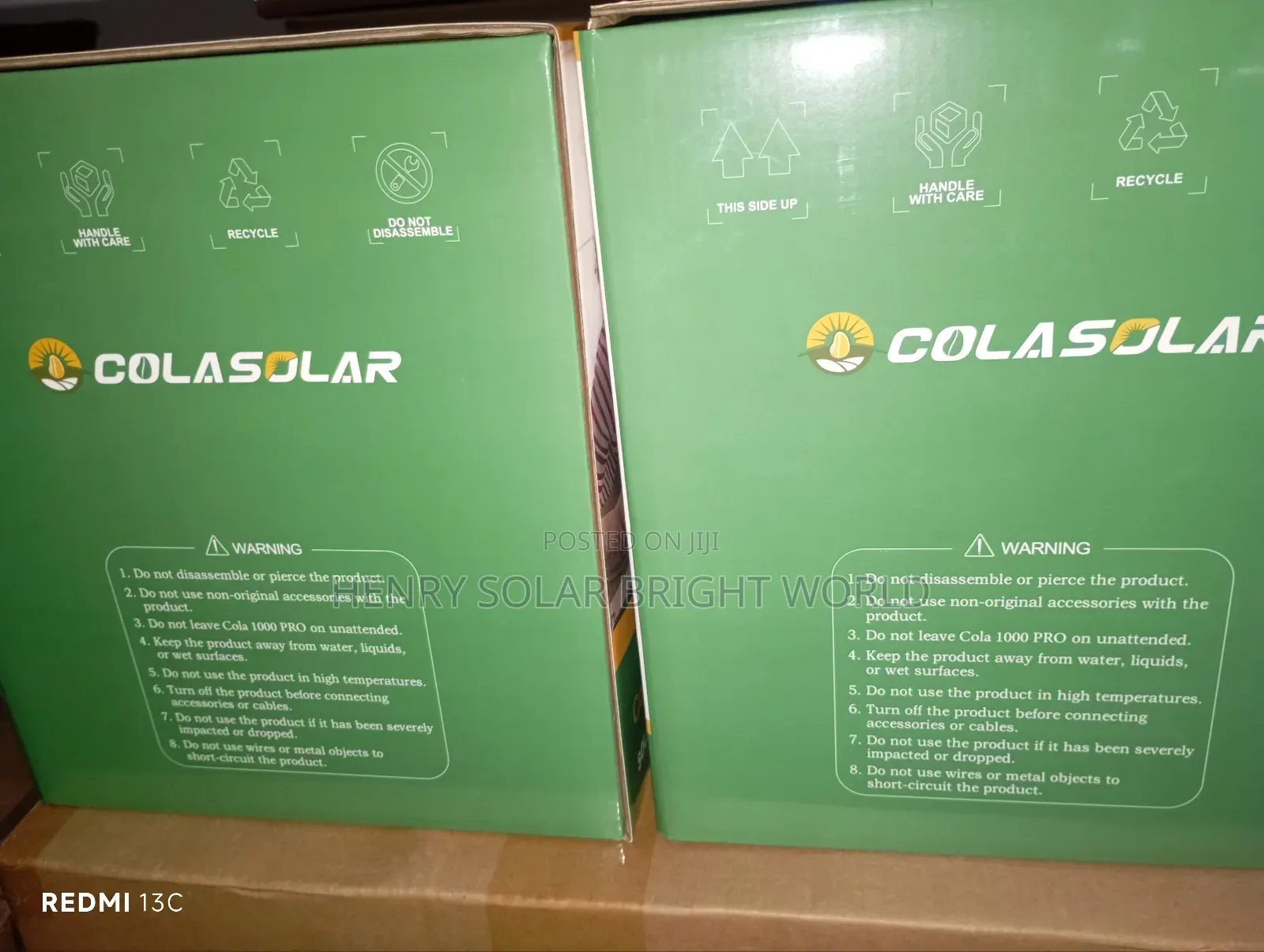 Cola 3600 Solar Generator