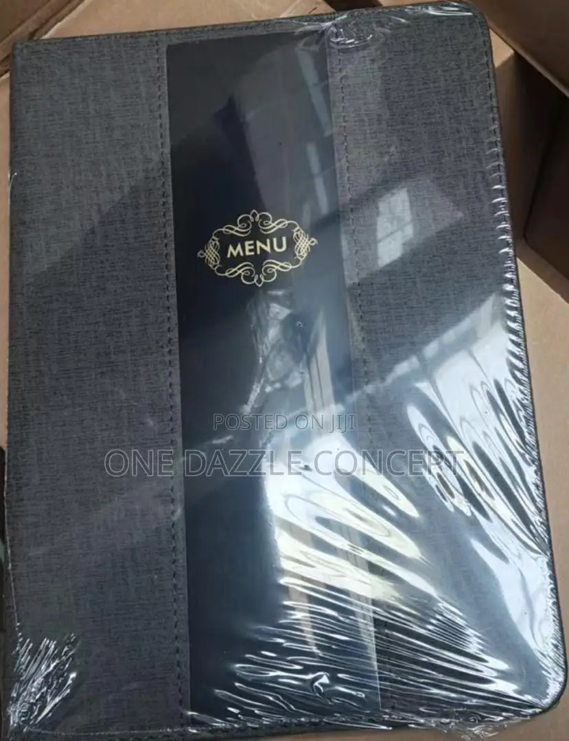Menu Book Book