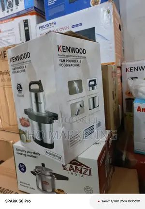 Fast Furious Pounding: Kenwood 9l Yam Food Processor