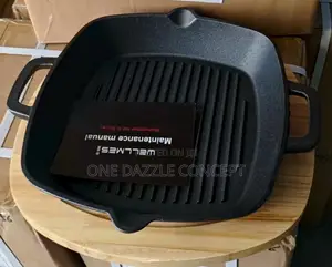 26cm Square Cast Iron Cooking Pan